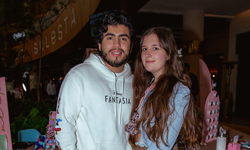 Nicolás Manrique y Fernanda Gavito