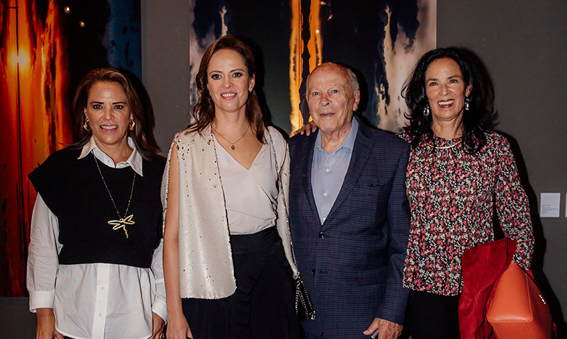 Claudia Bárcena, Paola Bárcena, Jaime Bárcena y Tere Bárcena (Fotos: Vladimir Zayas)