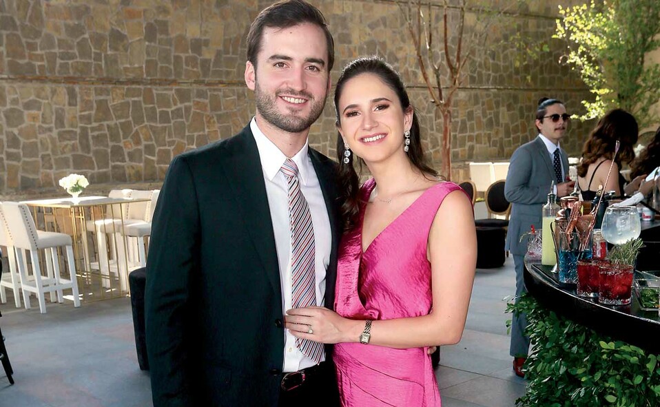 Eduardo Dillon y Luciana Elizondo / Fotos: Omar Valdez