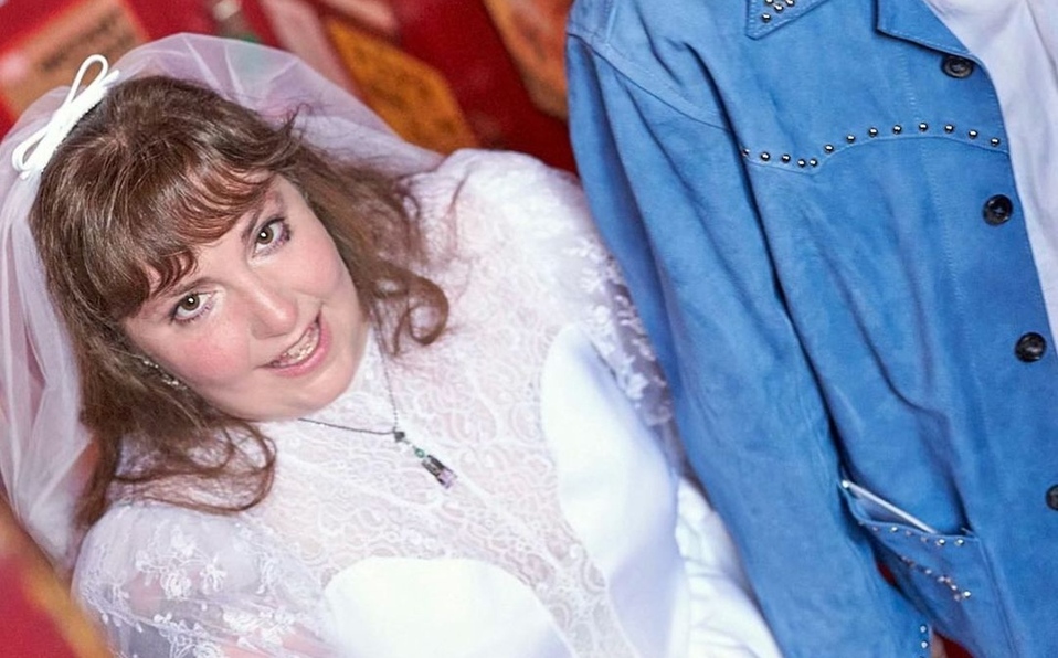 Lena Dunham comparte las primeras fotos de su boda y vestido de novia (Foto: Instagram)