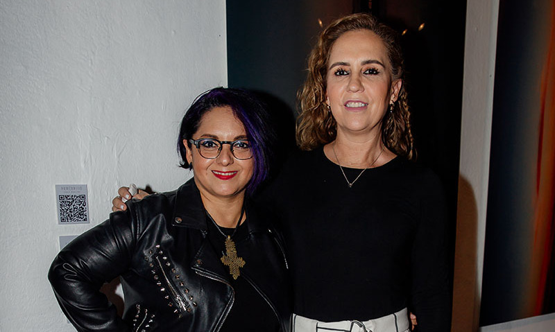 Selene Lazcarro y Grace Balcázar