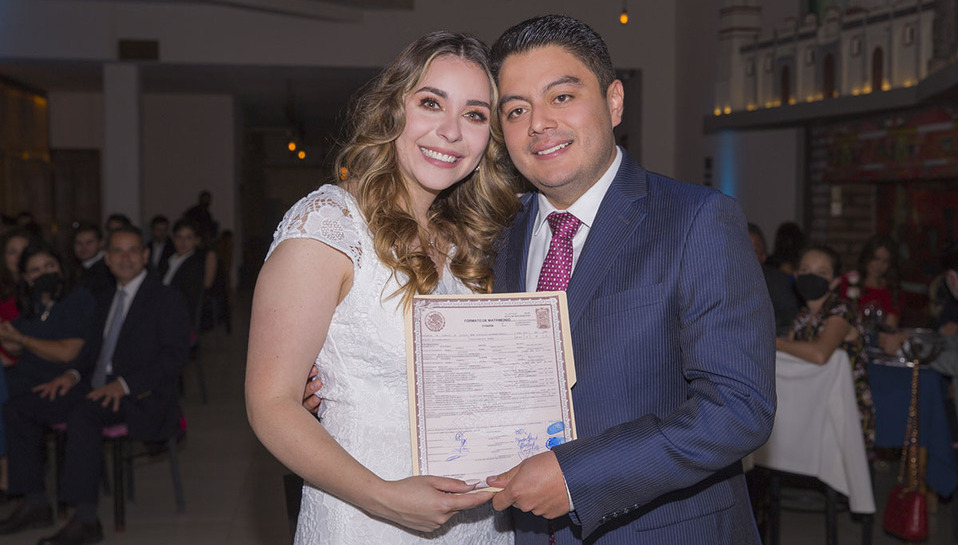 Ana María Sánchez y Juan Pablo Jiménez (Fotos: Jonatan Contreras)