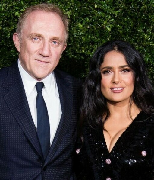 François-Henri Pinault y Salma Hayek (Foto: Instagram).