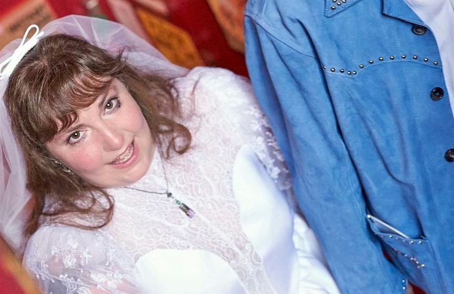 Lena Dunham comparte las primeras fotos de su boda y vestido de novia (Foto: Instagram)
