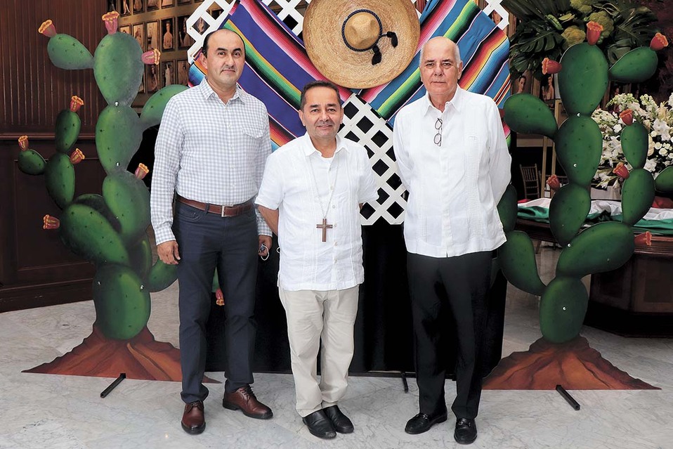 Gustavo Solis, José Armando Álvarez y Carlos Azcárraga / Fotos:Dennis Hernández