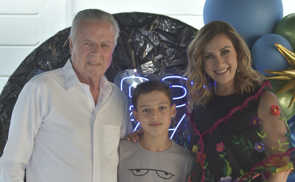 Jorge, Rafael y Astrid