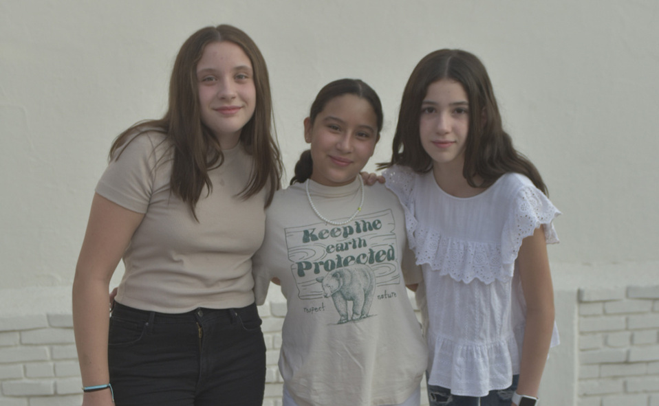 Majo, Melissa y Andrea