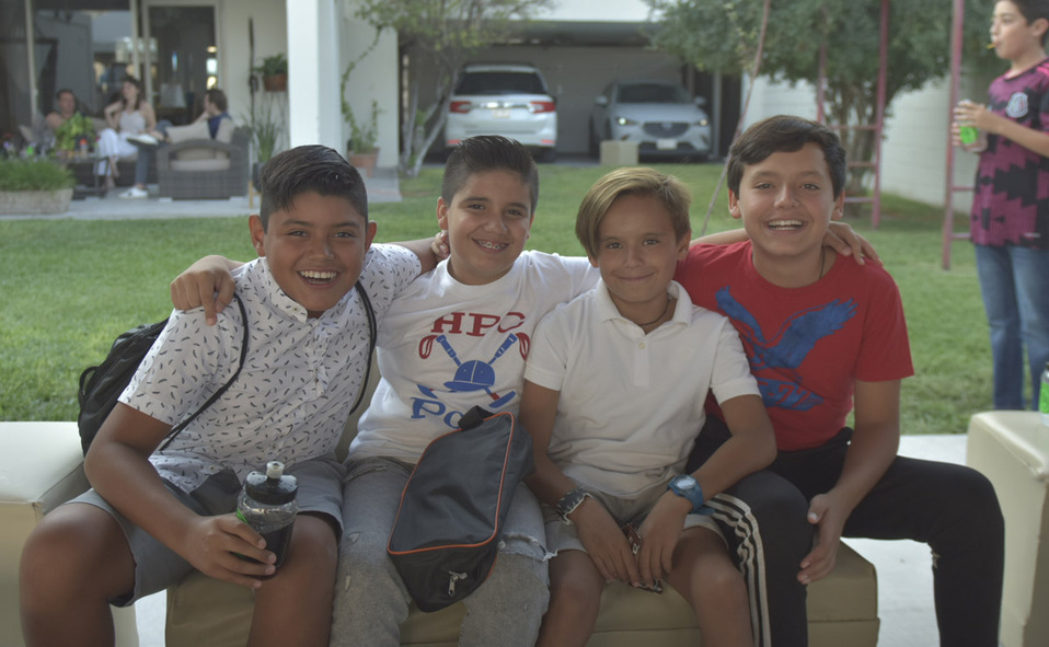 Ricardo, Ricardo, Patricio y Arnel
