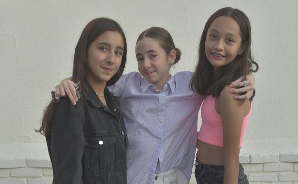 Valeria, Luciana y Valentina