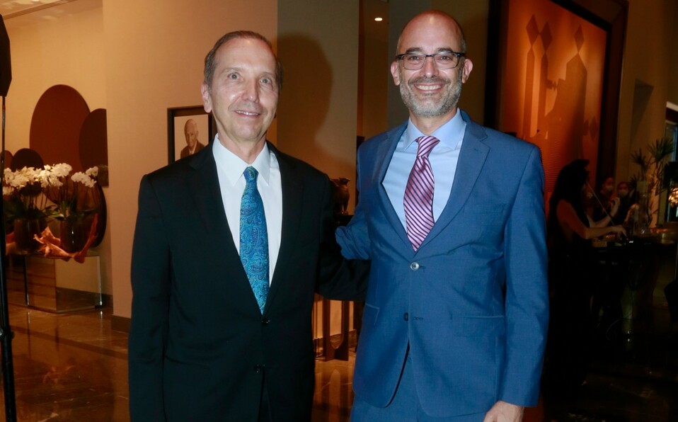 Víctor Zorrilla y Miguel Treviño. FOTO: OMAR VALDEZ