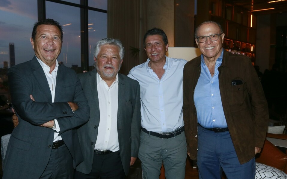 Rafael Gómez, Patricio Ofarril, PacoGarza y José Gómez. FOTO: OMAR VALDEZ