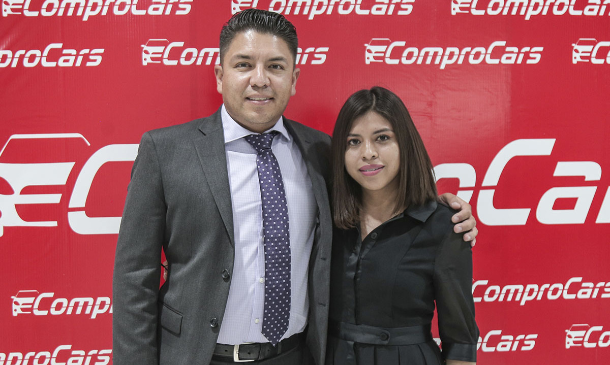 Pedro Campos y Mayte Valdivia