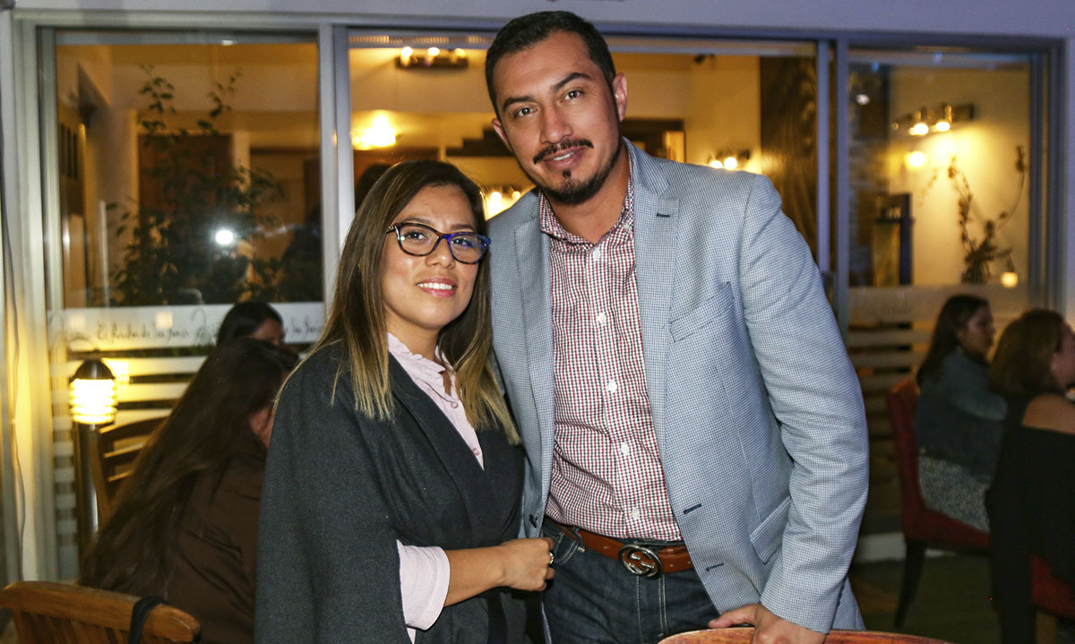 Jessica León y Héctor Valencia