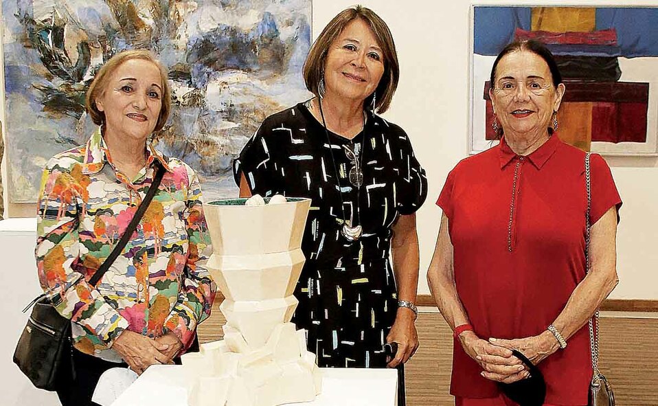 Aurora Ramírez de Villarreal, Patricia Correa y Rosario Zambrano / Fotos: Antonio Mireles