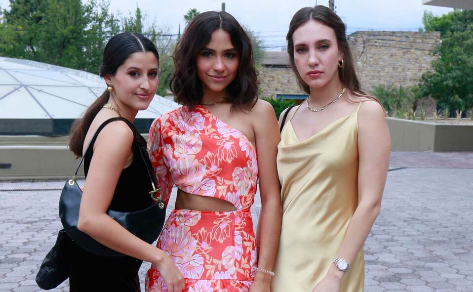 Camila Cortés, Karla Fournier y Teresa Villanueva / Fotos: Omar Valdez