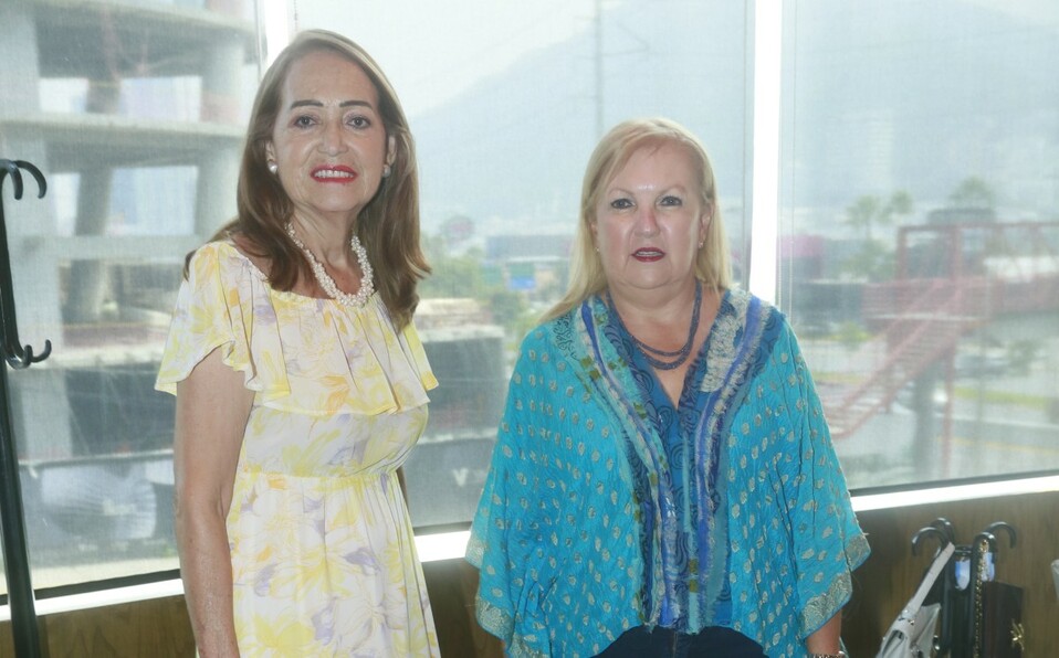 Carmen Herrera y Delia Salinas / Foto: Omar Valdez