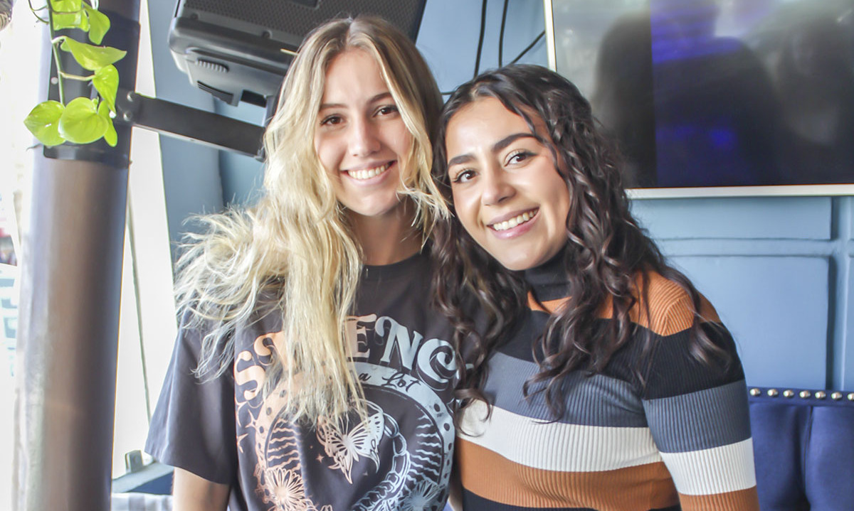 Dani Stoppen y Sofía Bravo