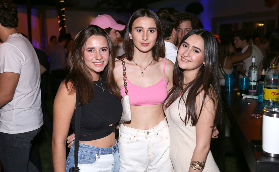 Daniela, Renata y Astrid