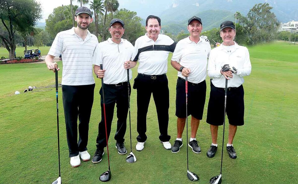 Diego Treviño, Jorge Flores, José Luis Garza Roberto Sánchez y David Treviño / Fotos: Omar Valdez
