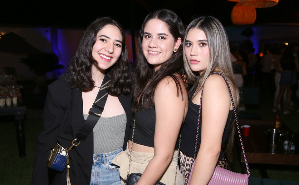 Emilia, Ashley y Ana Pau