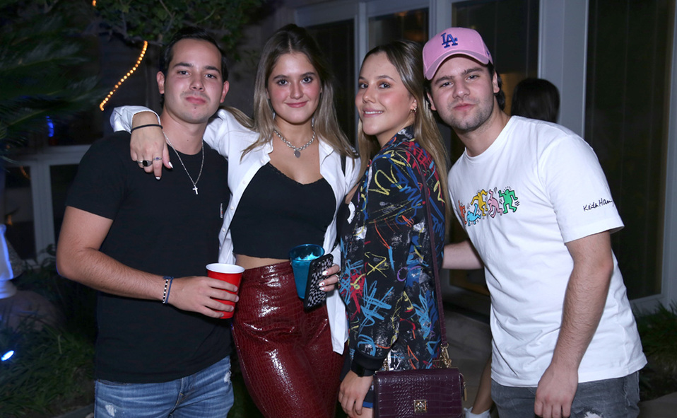 Felipe, Romina, Sofía y Adrián