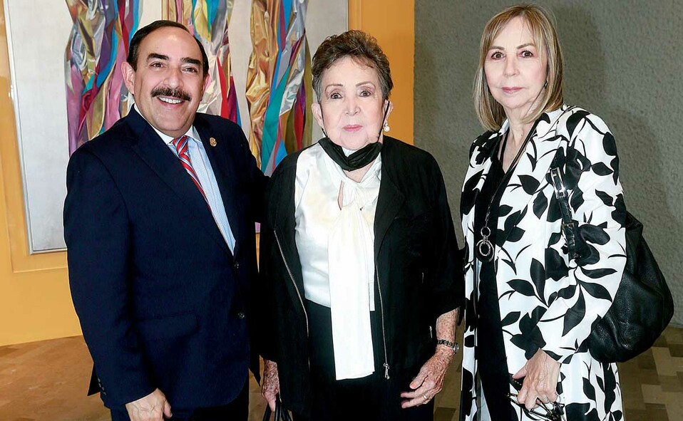 Jorge Ocampo, María González y Francis Garza / Fotos: Omar Valdez