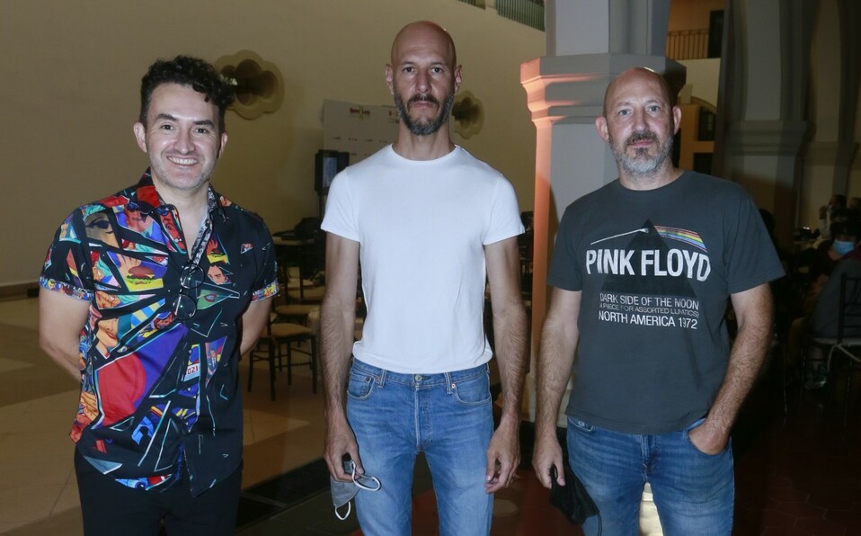Luis Guajardo, Óscar Soto y David Garza / Foto: Omar Valdez