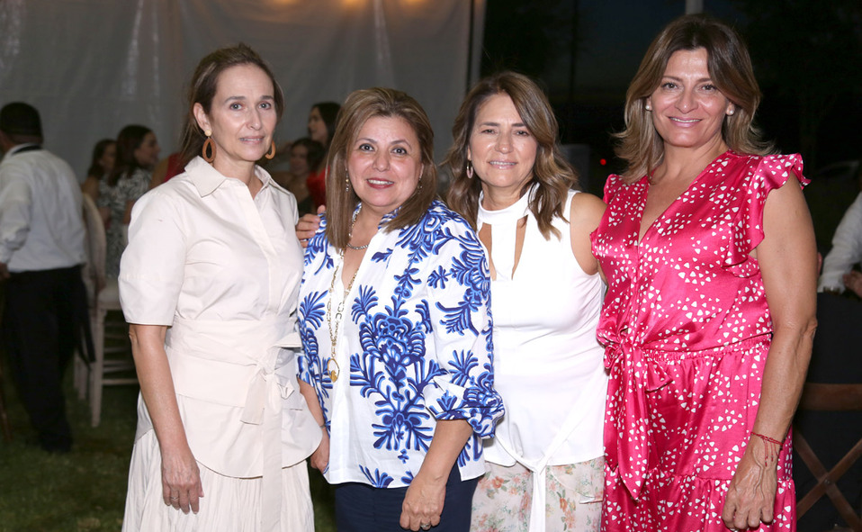 Mónica, Titis, Adriana y Arlette