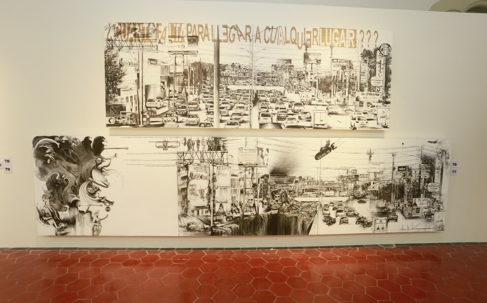 118 obras se exhiben en la Pinacoteca / Foto: Omar Valdez