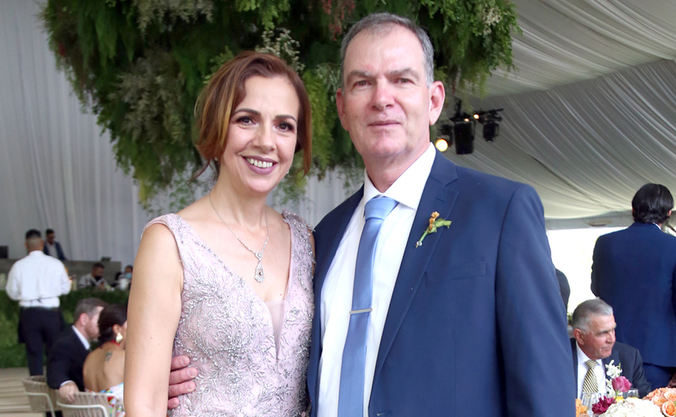 Papás de la novia. Clarissa y Daniel