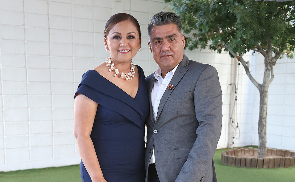 Papás del novio. Lucy y Juan