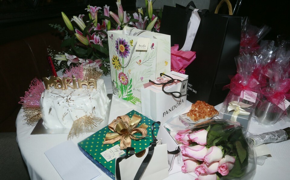 Pastel y regalos recibió Marina Benavides de Castilla / Foto: Omar Valdez