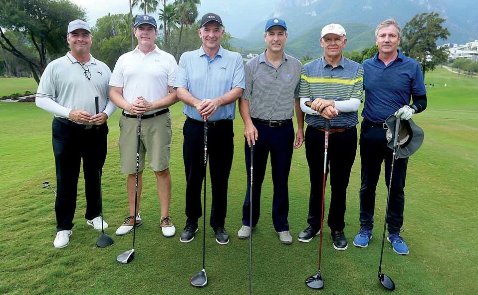 Patricio Garza, Armando Ravizé, Lorenzo Barrera, Luis Treviño, Ángel Casán y Federico Richardson / Fotos: Omar Valdez