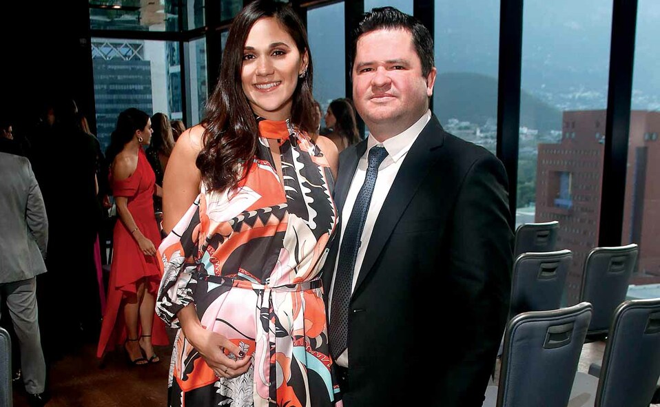 Paulina Valdés de Laborín y David Laborín