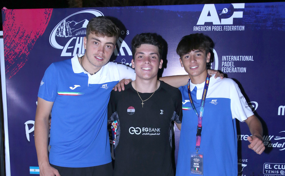 Pier, Favi y Mateo