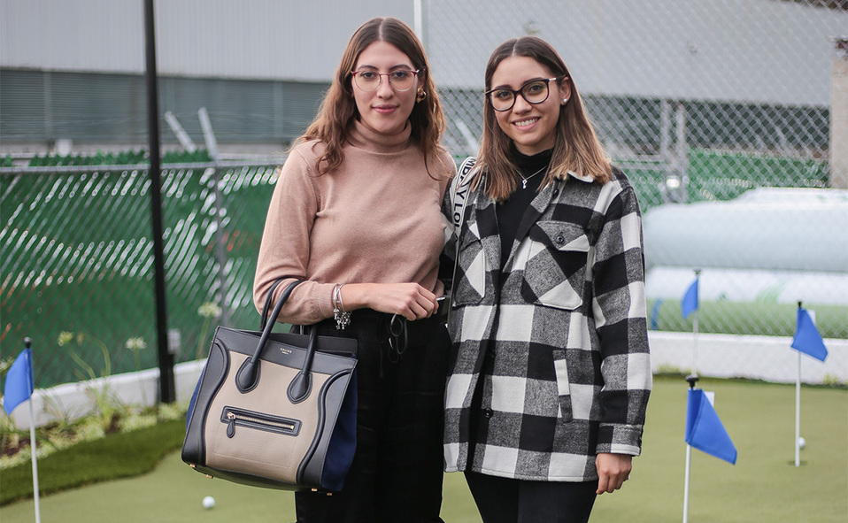 Faride Luina y Marcela Vázquez. Foto Aarón Solís