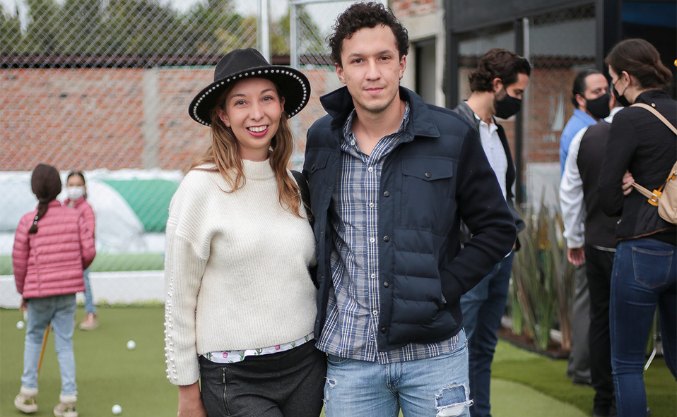 Patricia Romo y Miguel Romo. Foto Aarón Solís