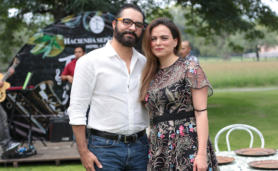 Roberto Lazo y América Luna. Foto Aarón Solís