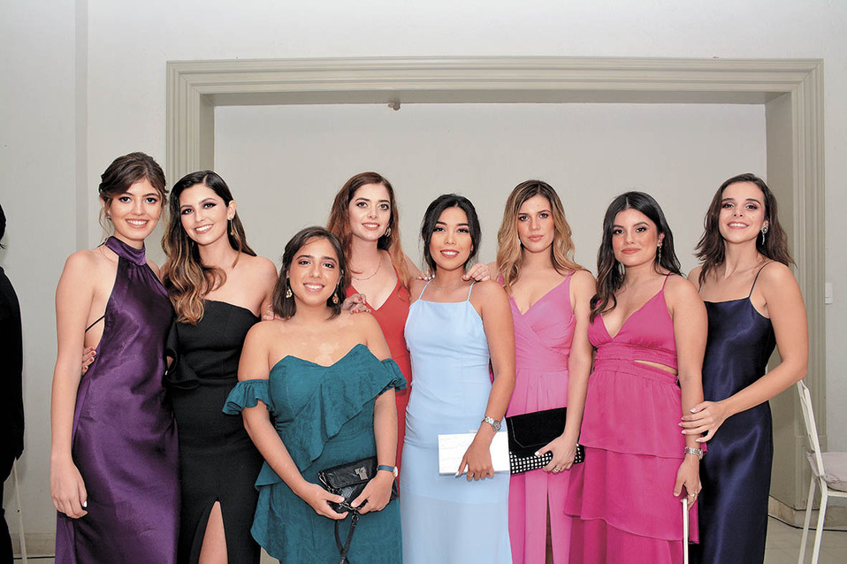 Silvia Urias, Fernanda Espinosa, Mónica Salinas, Rocío Jaime, MalúPomares, Paty González, Daniela Espinosa y Paulina Flores / Fotos: Amper Fotografía