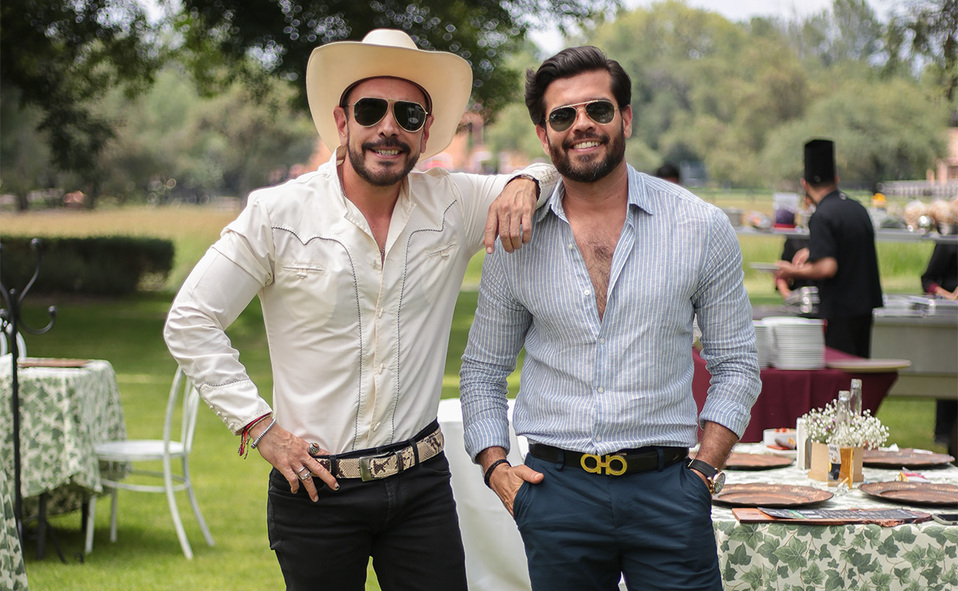 Víctor Gutiérrez y Alberto Mercado. Foto Aarón Solís
