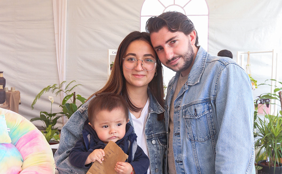 ANDREA REYES, SANTIAGO PRESNO Y MATÍAS PRESNO