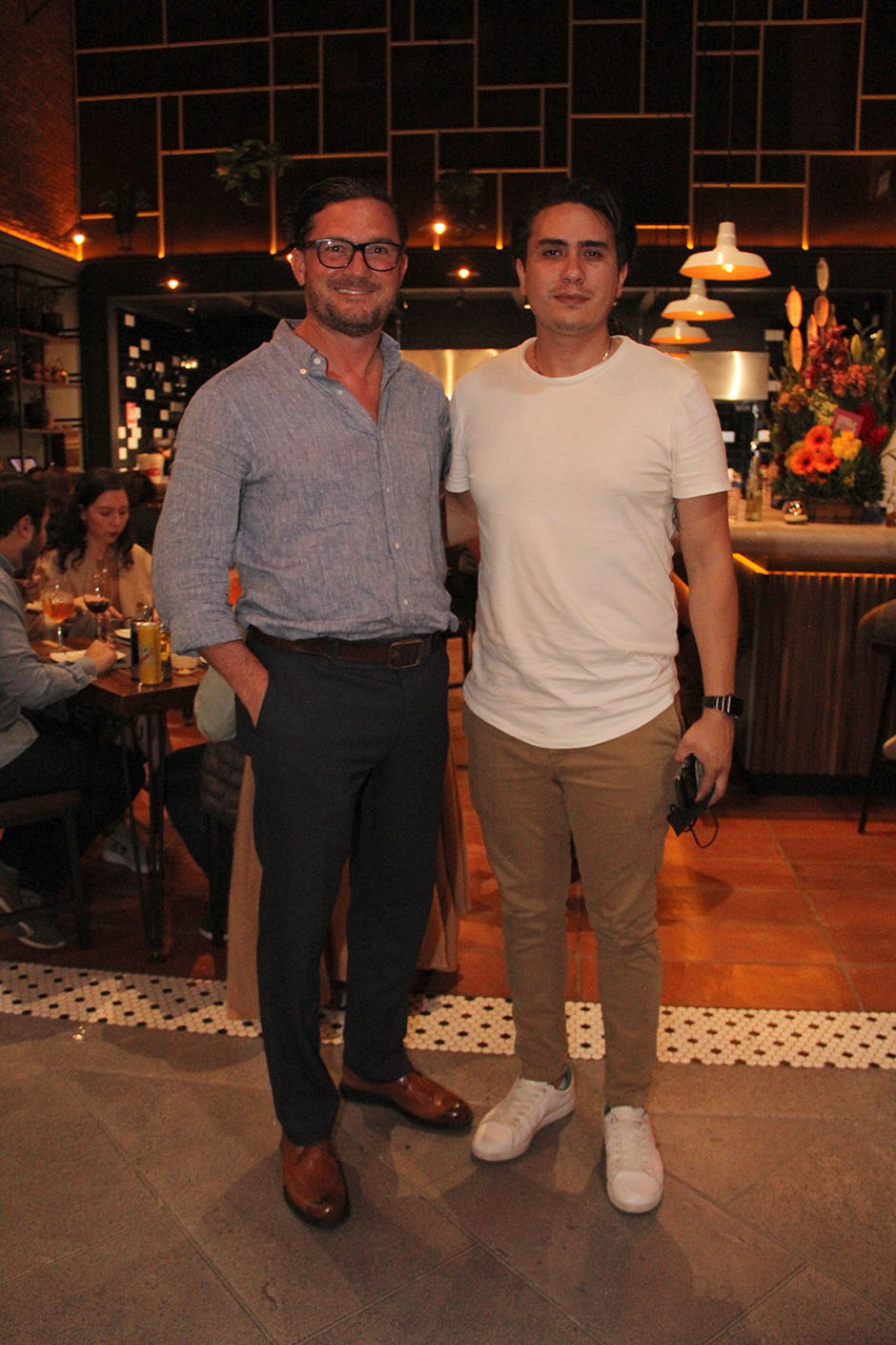 Arturo González Alcaráz y Fernando Verdín.