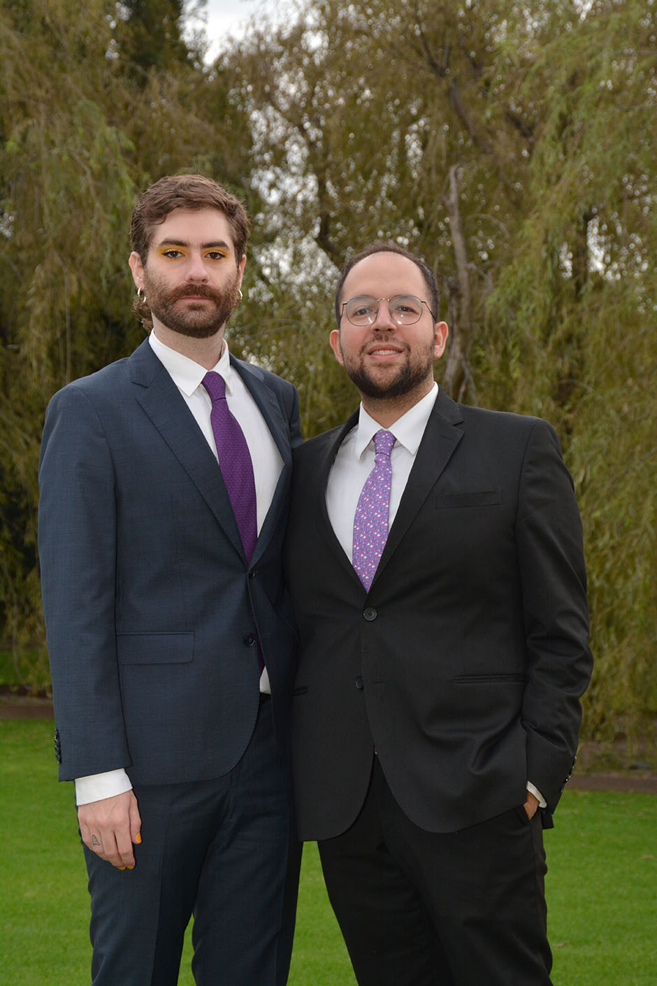 Enrique Fernández y Benjamín Vidargas