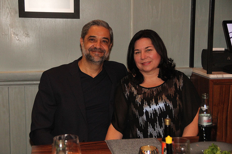 Manfredy Sagnelli y Antonieta Durzo.