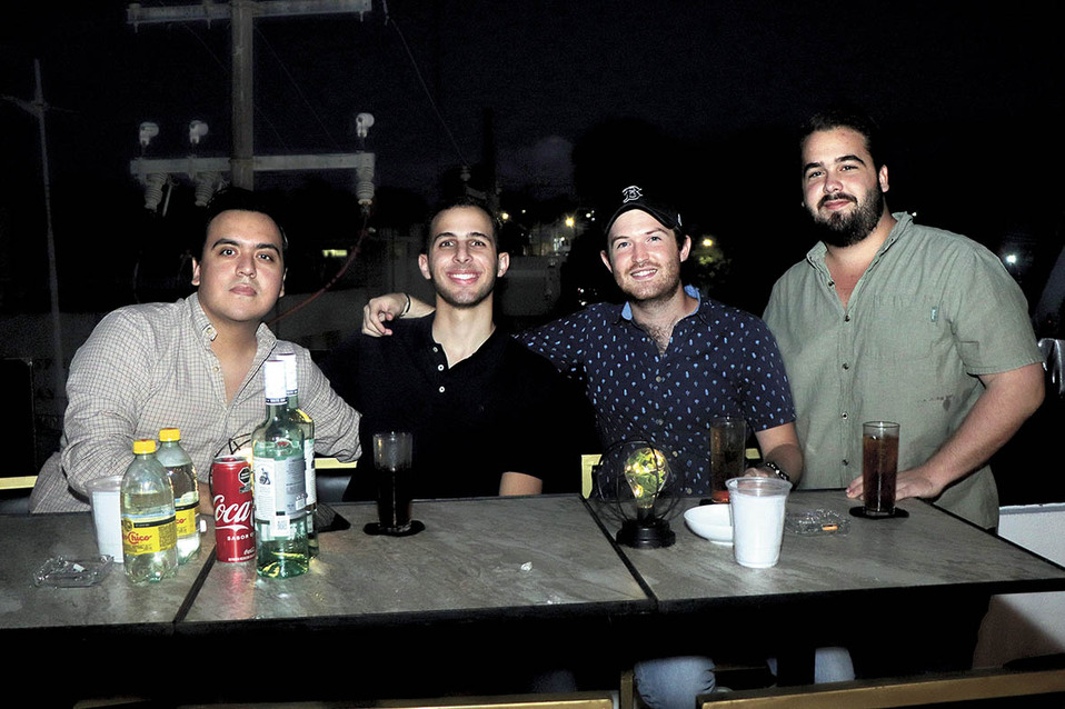 Miguel Aguilar, Monir Feres, Rodrigo González y Federico Astaburuaga / Fotos: Dennis Hernández