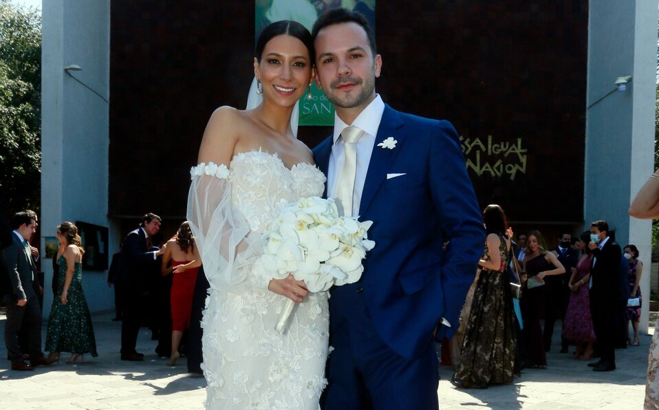 La pareja celebró en grande junto a sus seres más queridos. FOTO: OMAR VALDEZ