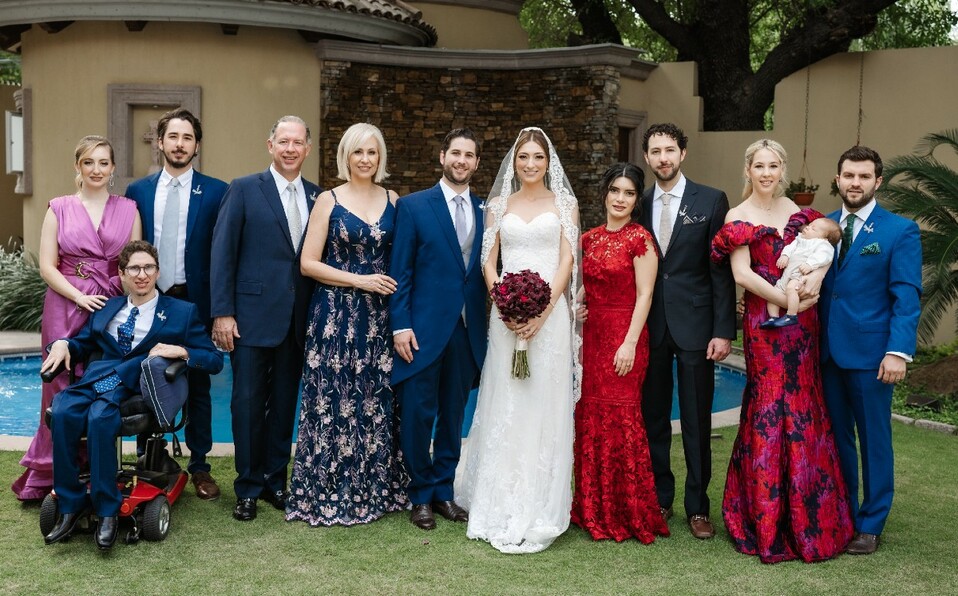 Familia del novio.FOTO: LOMELÍ_PHOTO