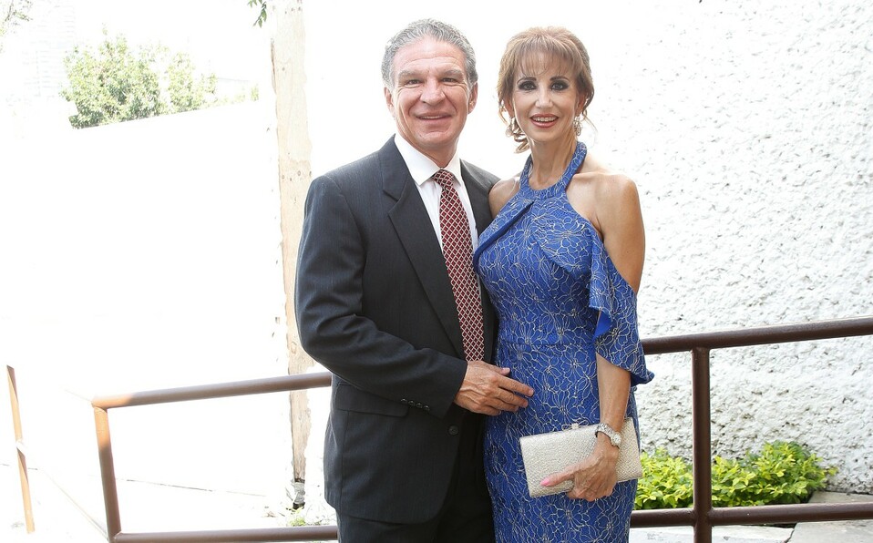 Aurelio Martínez y Gabriela Kalifa de Martínez.  FOTO: ANTONIO MIRELES