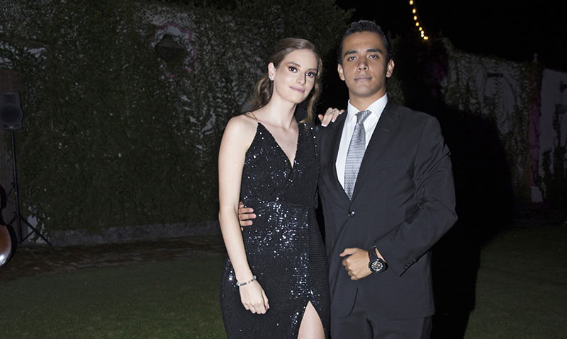 Isabella Rodríguez y Horacio Pedroche