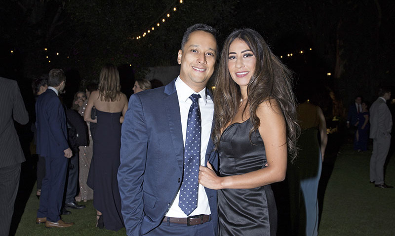 Carlos Pablo Quintero y Fernanda Vera